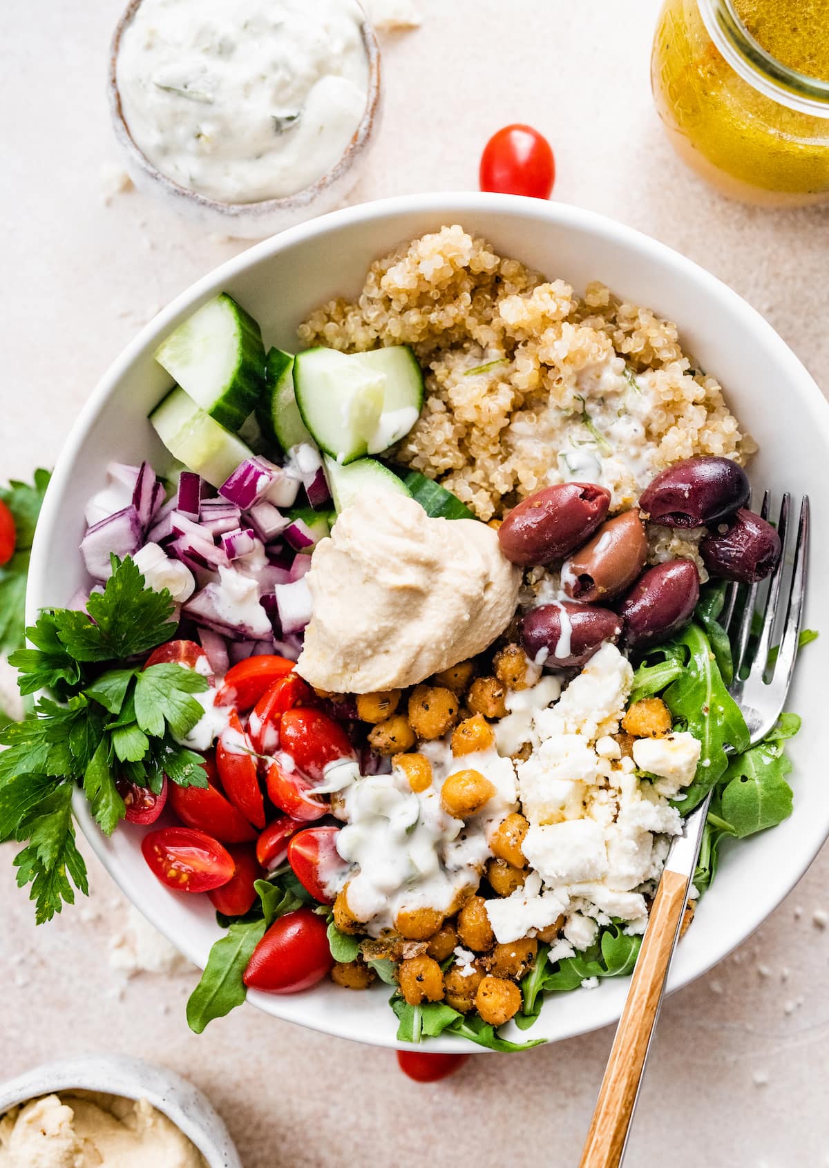 Mediterranean Quinoa Bowl